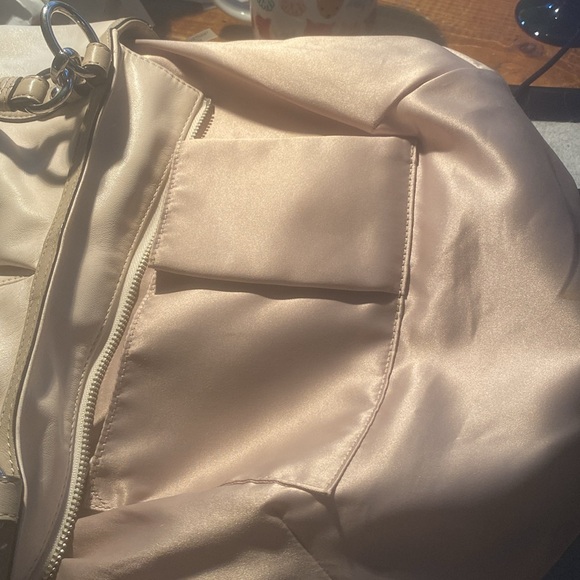 Coach Alexandra Chain Stone Leather Tote Hobo Shoulder Bag Handbag - Picture 15 of 16